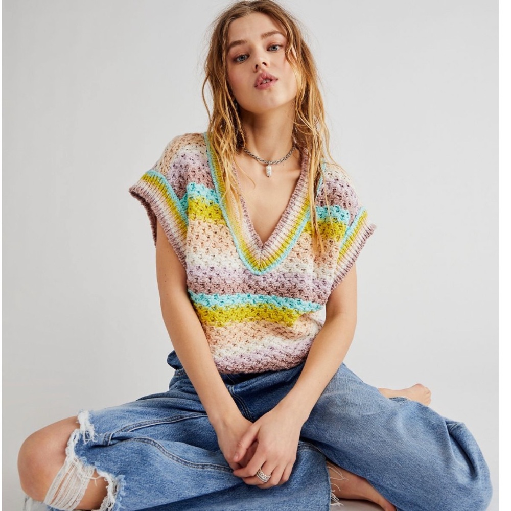 Free People Summer Daze Vest